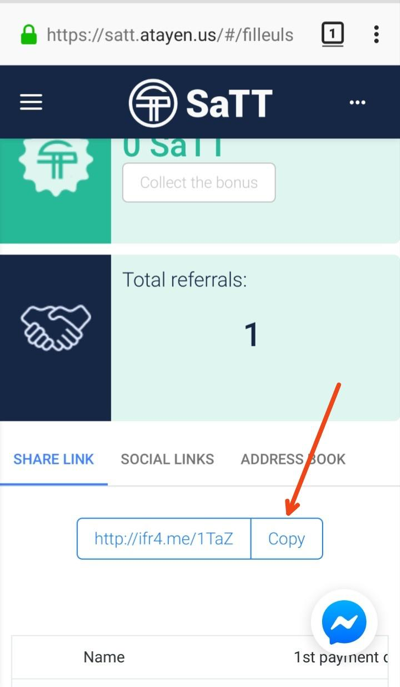 SaTT4 Referral Link SaTT