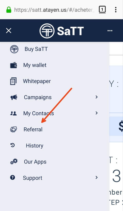 SaTT7 Click Referral SaTT