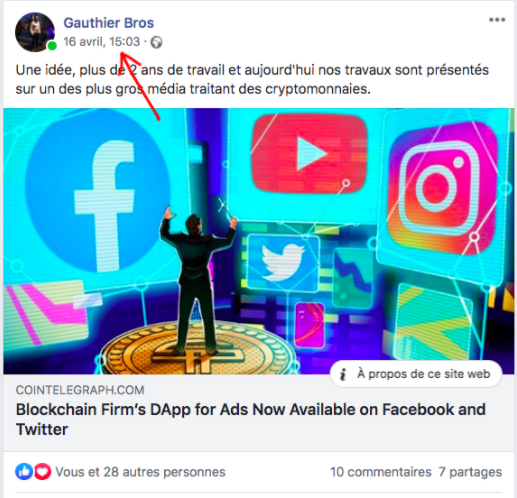 How to find the URL of your social media post 4 How to find the URL of your social media post 4