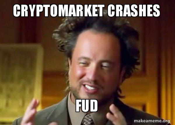 cryptomarket crashes fud